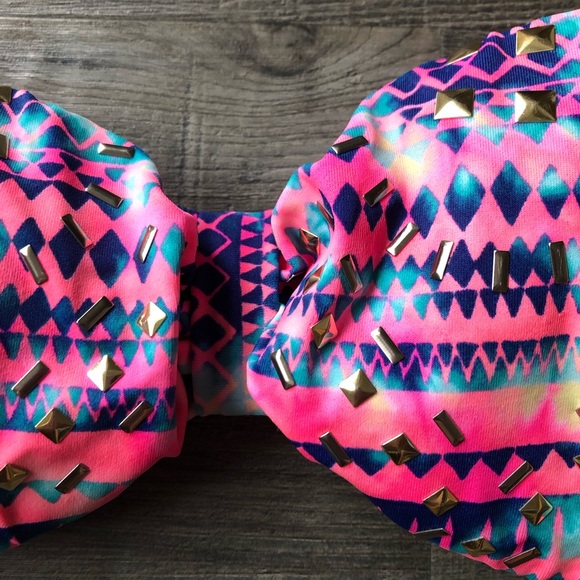 VS PINK Bandeau Swimsuit, Small - Picture 2 of 4